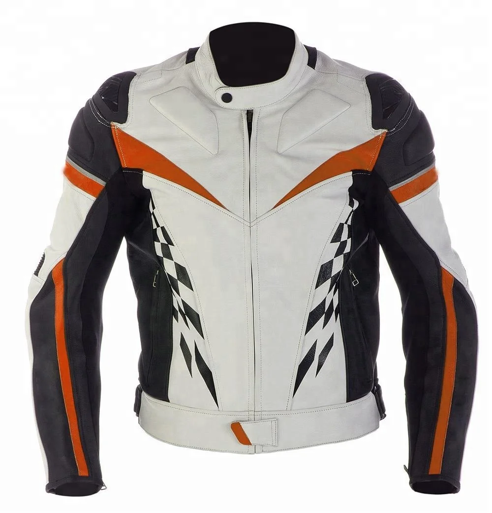 OEM Customized Motorbike Genuine leather cordura racing jackets