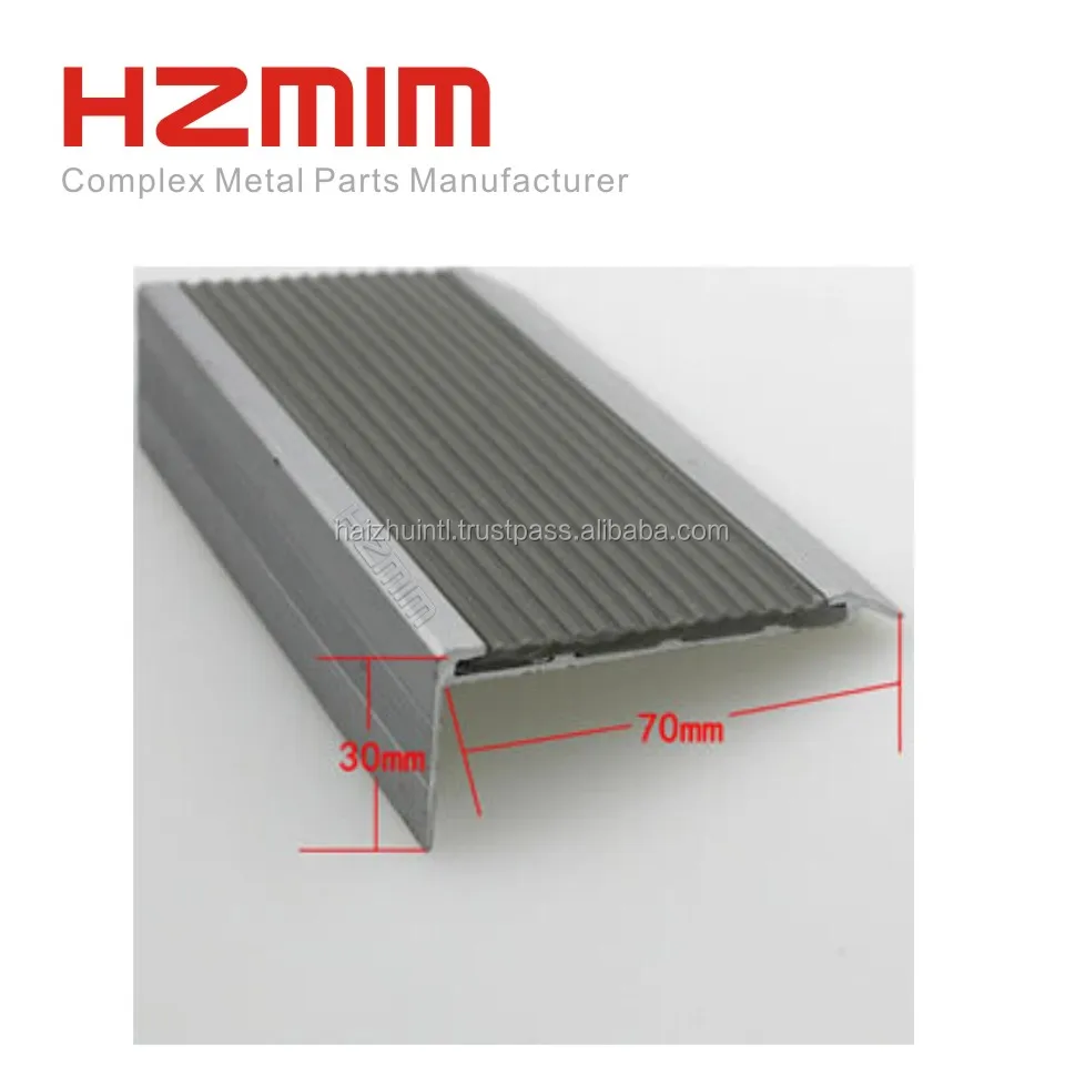 Simple Convenient Step Tread Nosing Step Stair Aluminum Stair Nosing