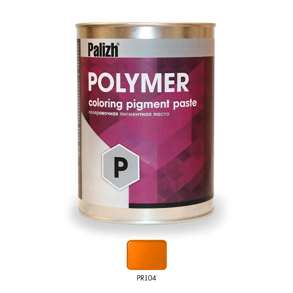 Orange NP PR104 Liquid pigment Polymer P for GRP fiberglass and gelcoat (Palizh PP.ONP.931.2)