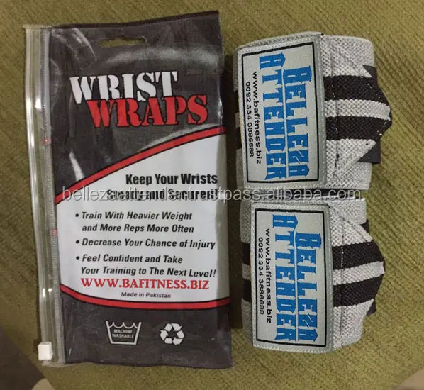 Weight Lifting Wrist Support Wraps Cross fit Gym Power Training Professional Quality Wrist Straps Support Braces