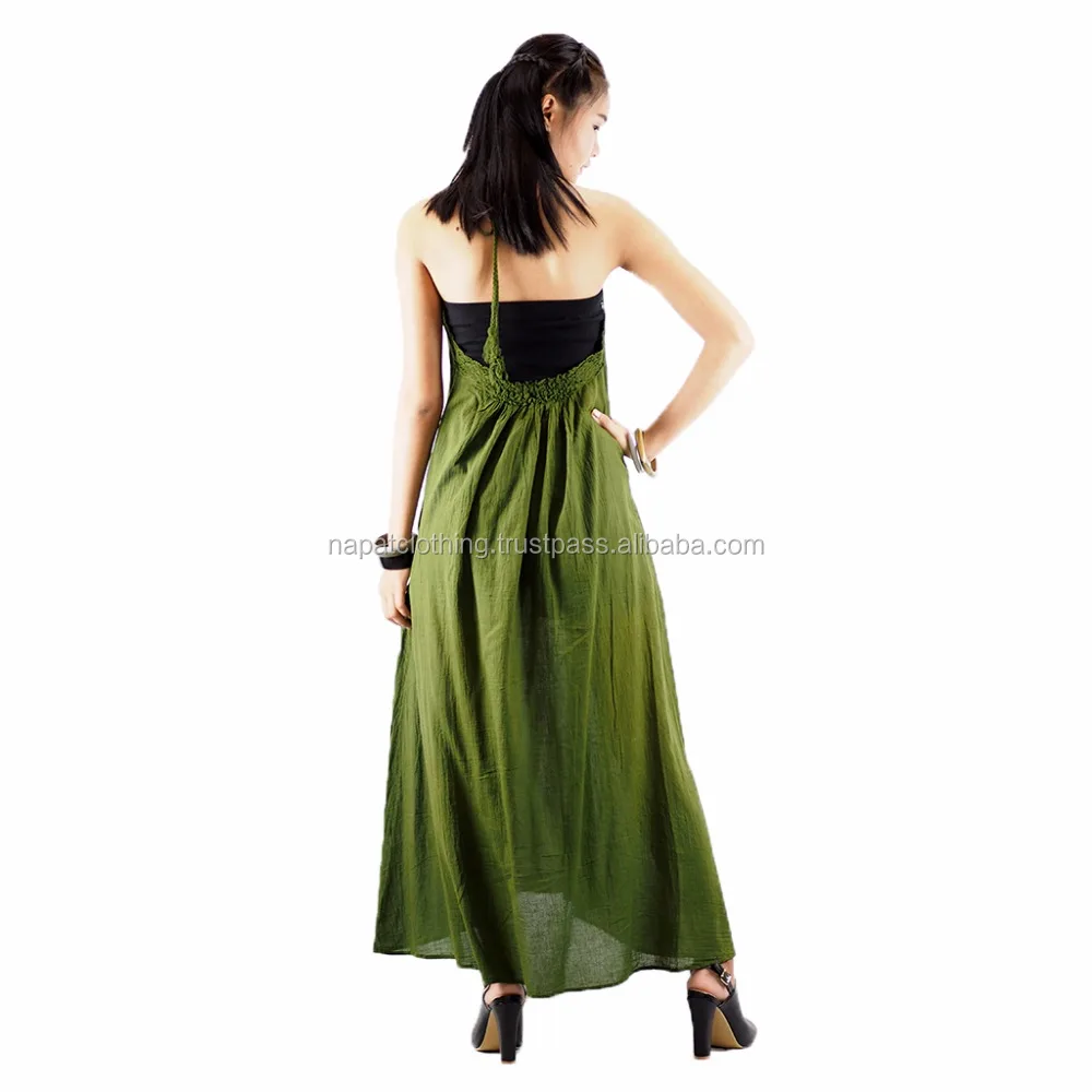 NAPAT Wholesale Woman Long Dress Sleeveless Floor Length Bohemian Summer Clothes