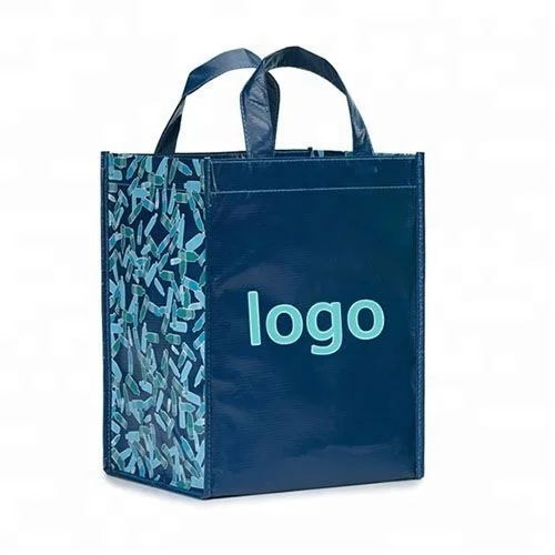 customized supermarket or promotional bag, non woven/woven PP bag