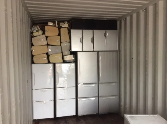 Japan used retail appliances restaurant household refrigerators