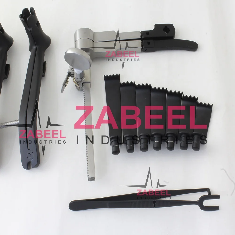 Caspar Micro Lumbar Discectomy Retractor Set Spinal Surgery Instrument orthopedics Veterinary by Zabeel Industries
