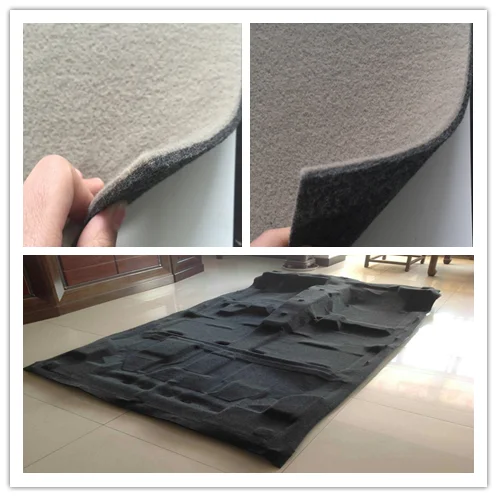 Top Quality black and white Needle Punched Non woven fabric Filter geotextile fabric for road construction VN