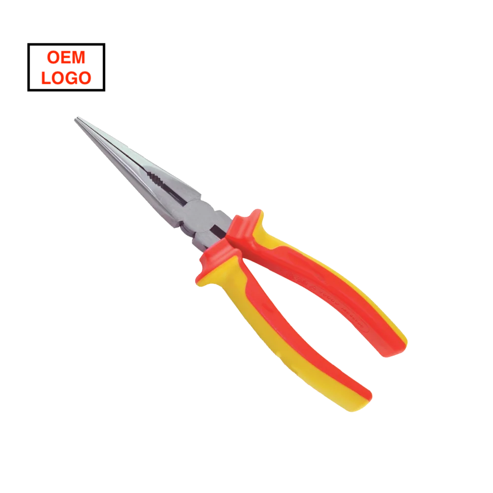 Professional long nose pliers hand tools