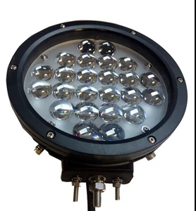 72W Overhead High brightness Crane Warning Light Round type for forklift lights driving Light Work Lamp Styling Spotlights