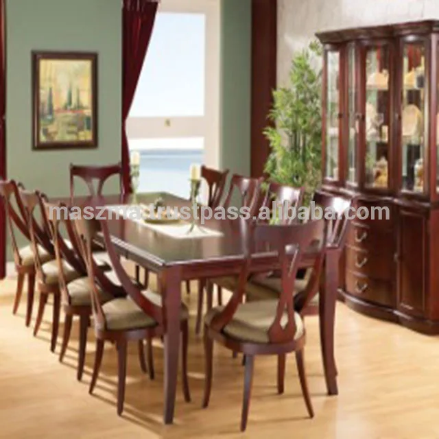 Wooden dining table set from Vietnam