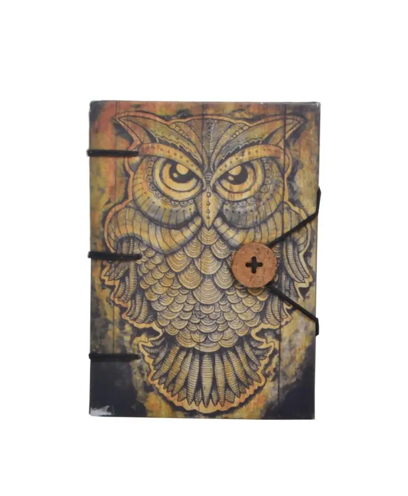 Handmade New Style Genuine Leather Hardcover Colorful Digital Printed Notebook & Sketchbook Travel Journal Diary For Men & Women