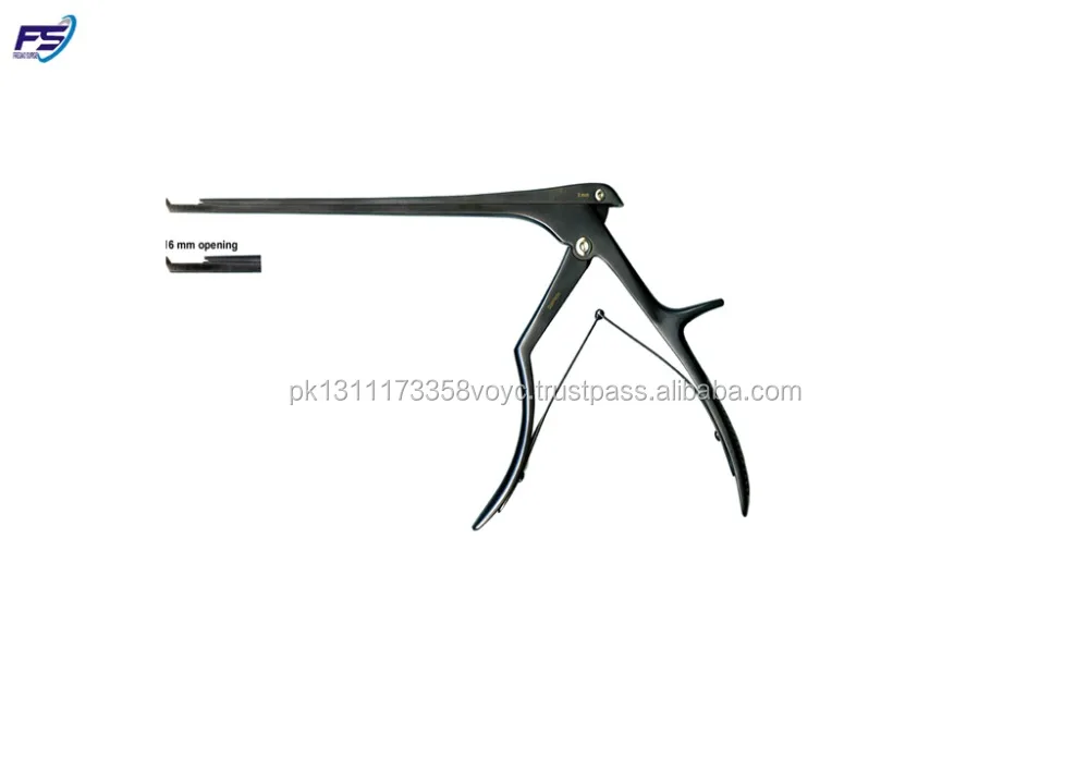 Ортопедические Хирургические инструменты KERRISON Rongeur 7(3 мм UP Bite 40) для шейного отдела позвоночника