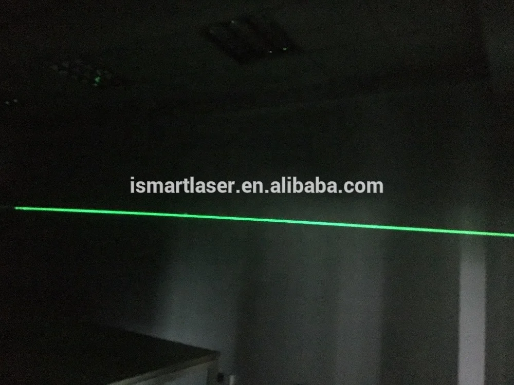 Green Line Laser 12mm Diameter 515nm 5mw  Line Laser Diode Module Voltage 3V-7V for Positioning and Alignment Laser Industry App