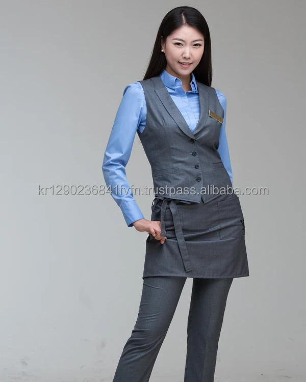 
Professional Waitress Waiter Uniform NT0008 