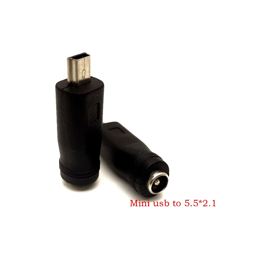 Multiple universal connectors to DC Power Jack female 5.5 2.1mm