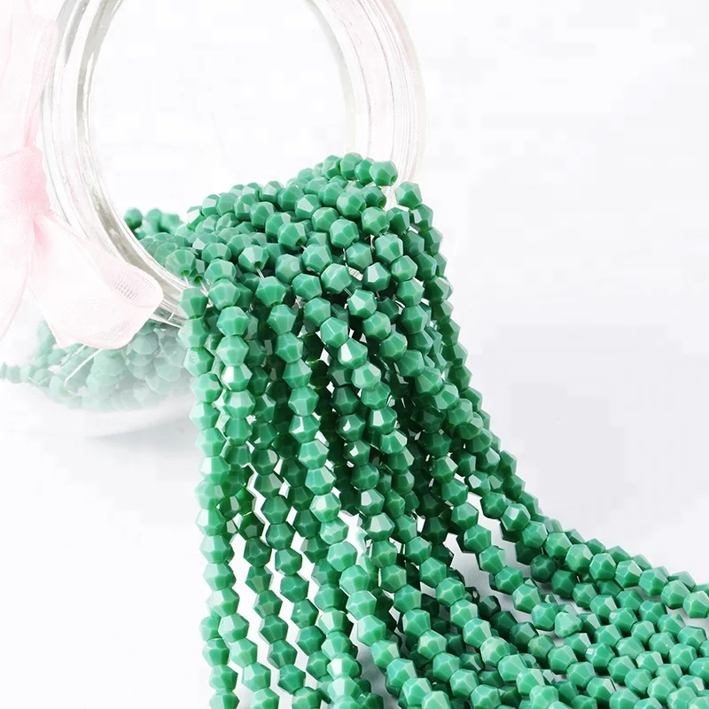 Fashion Accessories 2mm 3mm 4mm 6mm 8mm Bicone Crystal Bead Glass Bead
