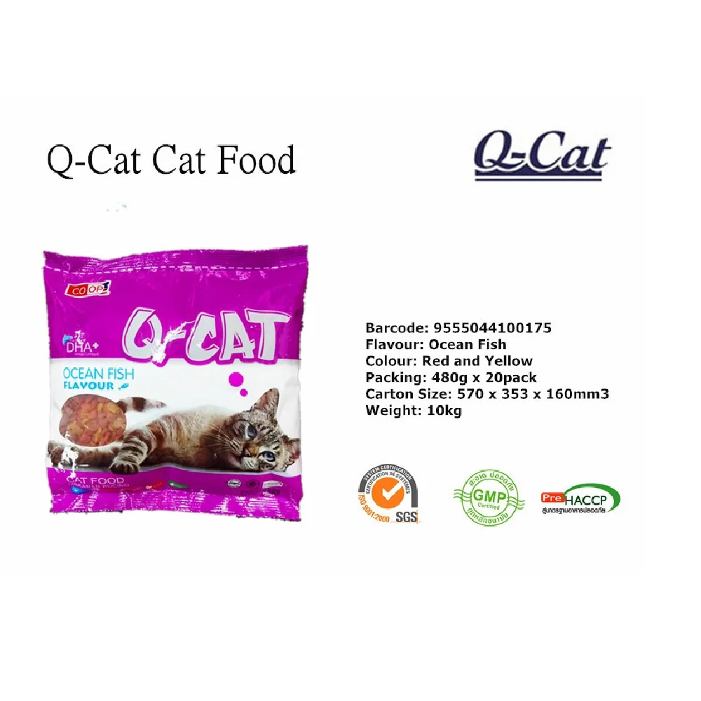 Q-Cat Cat Food (Ocean Fish)