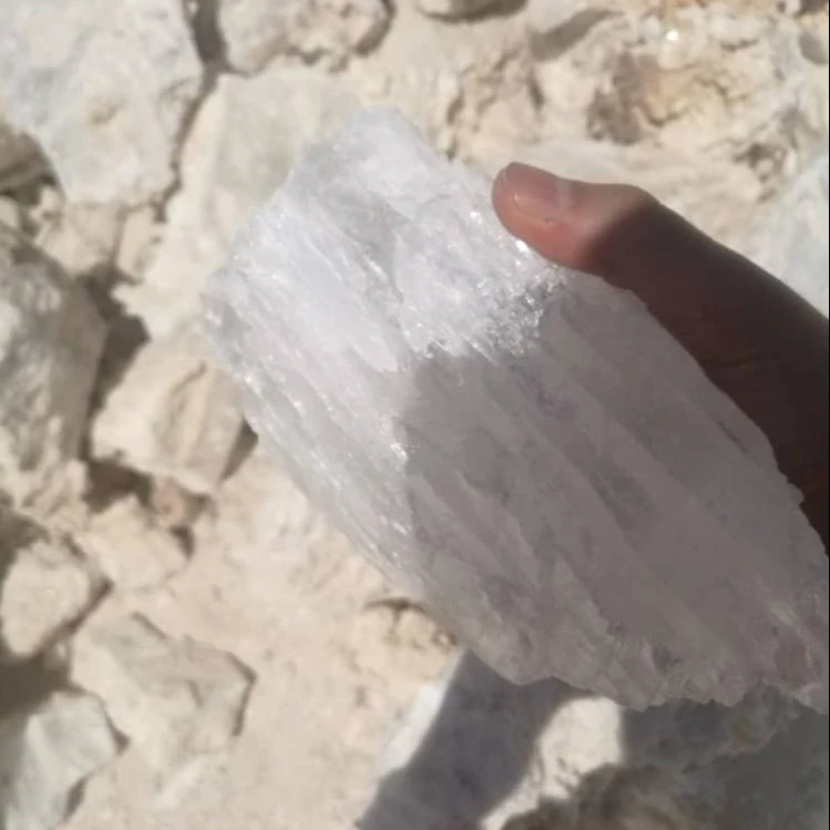 
High Purity Crystal Gypsum Rock 