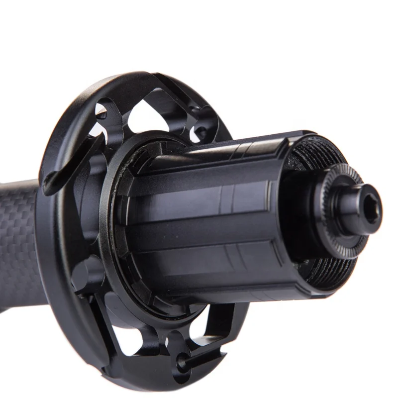 Прямая тяга RT - 035F / RCB CNC, пятиосевая обработка, анодированные подшипники NBK для дорожных велосипедов, ступица из углеродного волокна для дорожных велосипедов