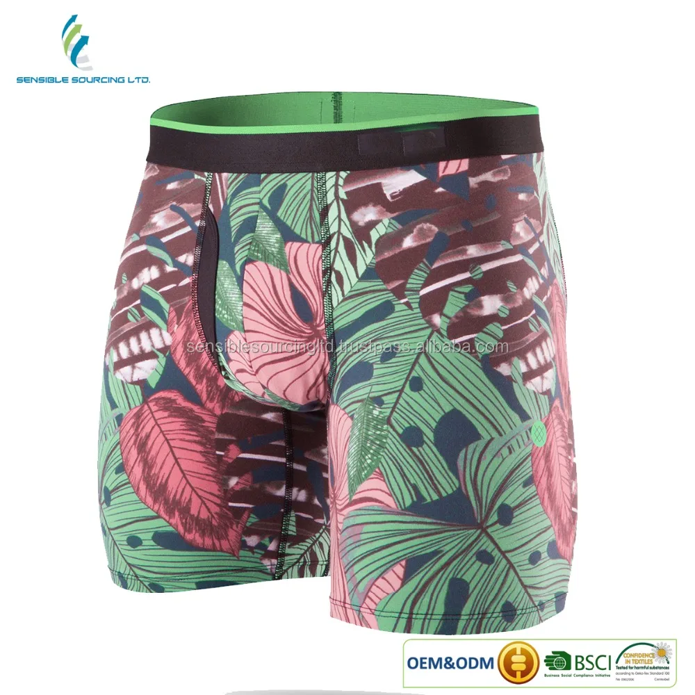 
SSL574 Best Cheap High Quality Cotton Designer printed Underwear , boxer shorts brief from china 