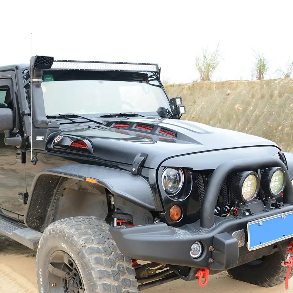  Горячая Распродажа стальной автомобильный защитный козырек двигателя для Jeep wrangler JK крышка