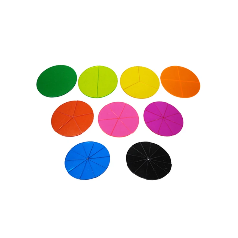 
GD - Circle Fraction Tiles Plastic math toys 