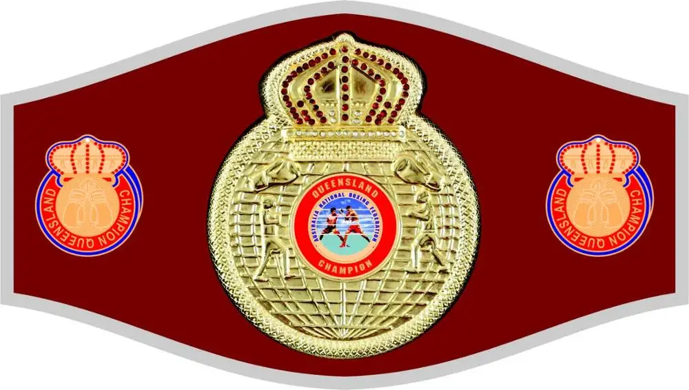 Wrestling MMA title champion award Belts trophy Karate Belts - Custom Made