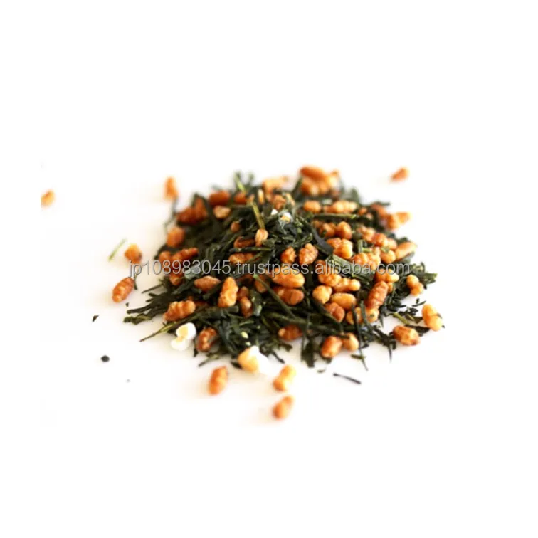 Japanese rice roasted tea low caffeine healthy teas produced in Fukuoka, in Kagoshima, in Kyoto