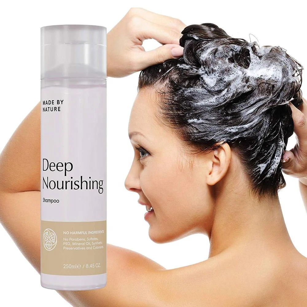 Made By Nature Deep Nourishing Hair Shampoo For All Hair Types Natural Product | Wholesale | Made in EU