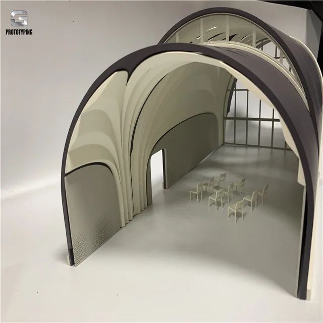 3d service Zaha hadid building model Guangzhou design build