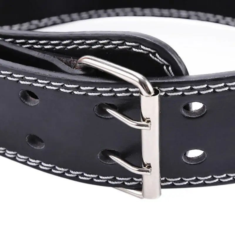 Weight Lifting Leather Belts Gym Fitness Exercise Belt Power Weight Lifting Body Building for Training