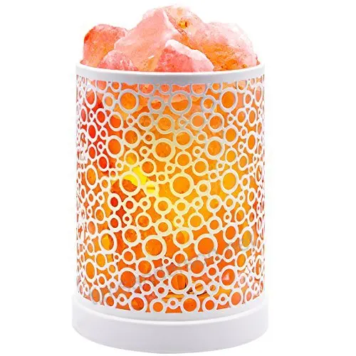 Metal Round Salt Lamp