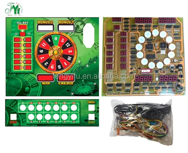 Mini Coin Operated Bergmann Roulette Machine / Roulette Game / Roulette Slot Machine