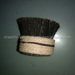 Buffalo/cow animal tail hair material for brush