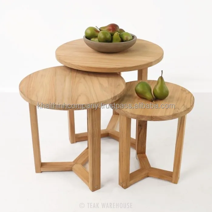 Coffee table/ nesting table / wood furniture