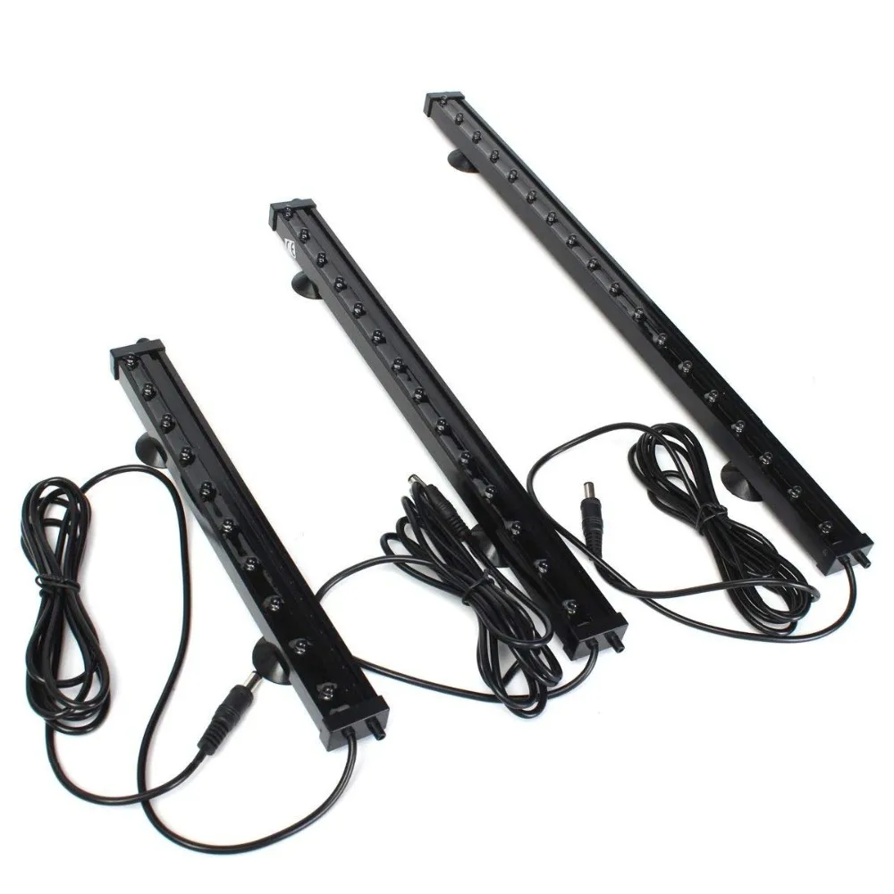 16/31/46/51/61CM Colorful IP68 Waterproof Marine Fish Tank Coral Reef Lights Air Bubble LED Aquarium Light