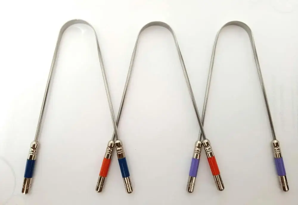 Superior Quality OEM Copper Tongue Cleaner Scraper with Attractive Handy Grip