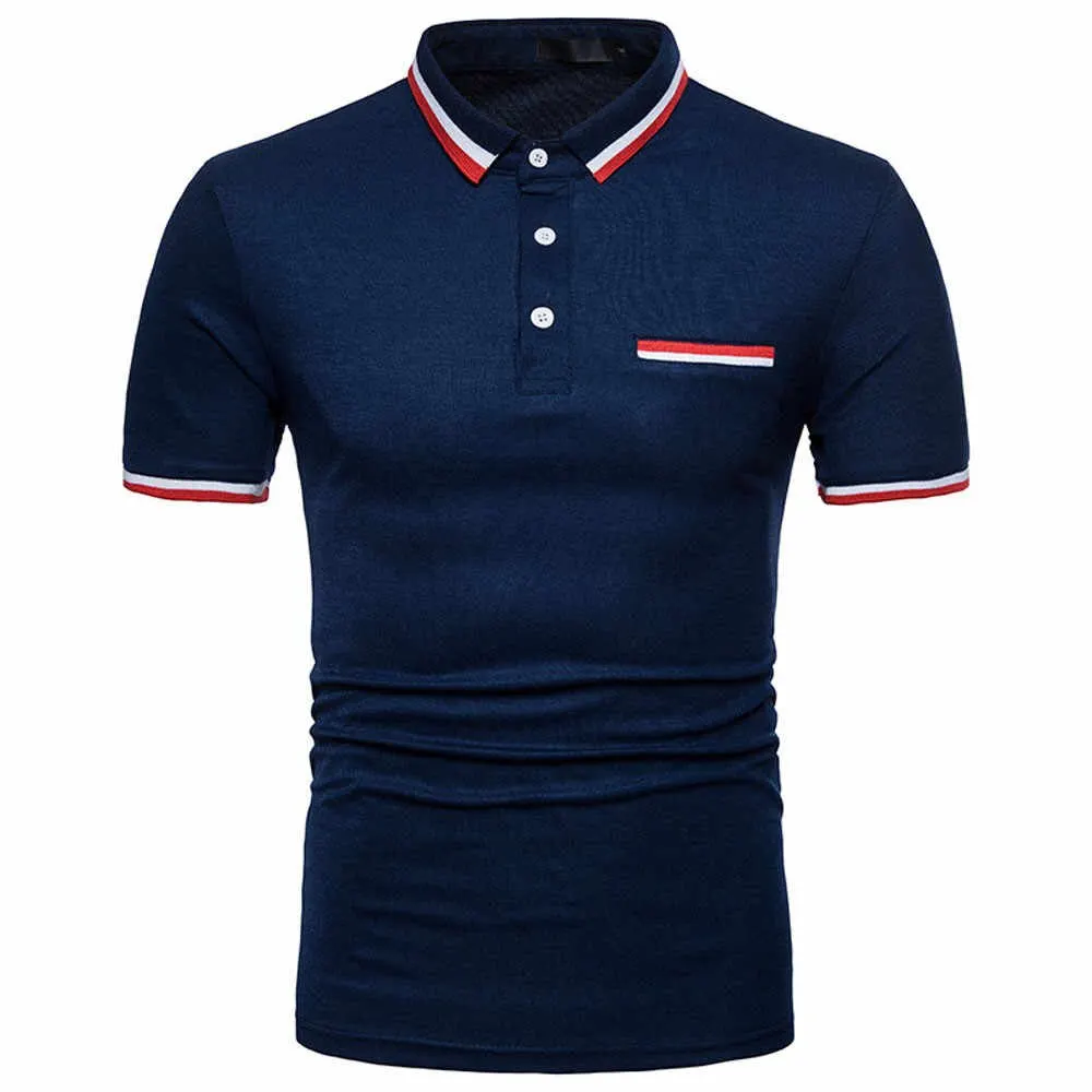 High Quality Fashion New Design Polo Shirt For Men 3D Print Logo Customized High Quality Good GSM shirt