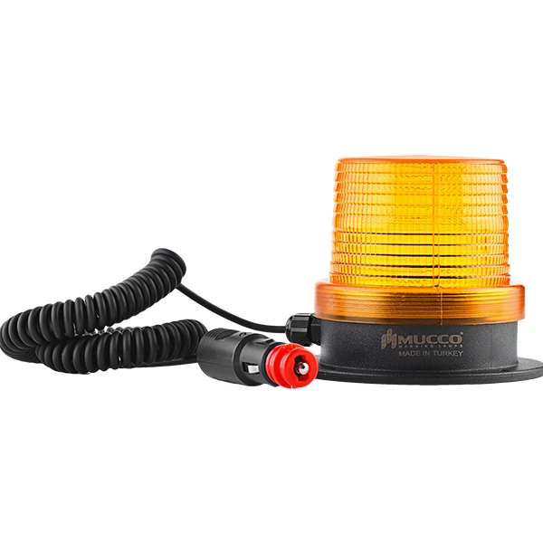 Magnetic Base  Strobing Light Warning Light 12-24V AC/DC Strobe Signal Beacon With Lighter Plug without Buzzer