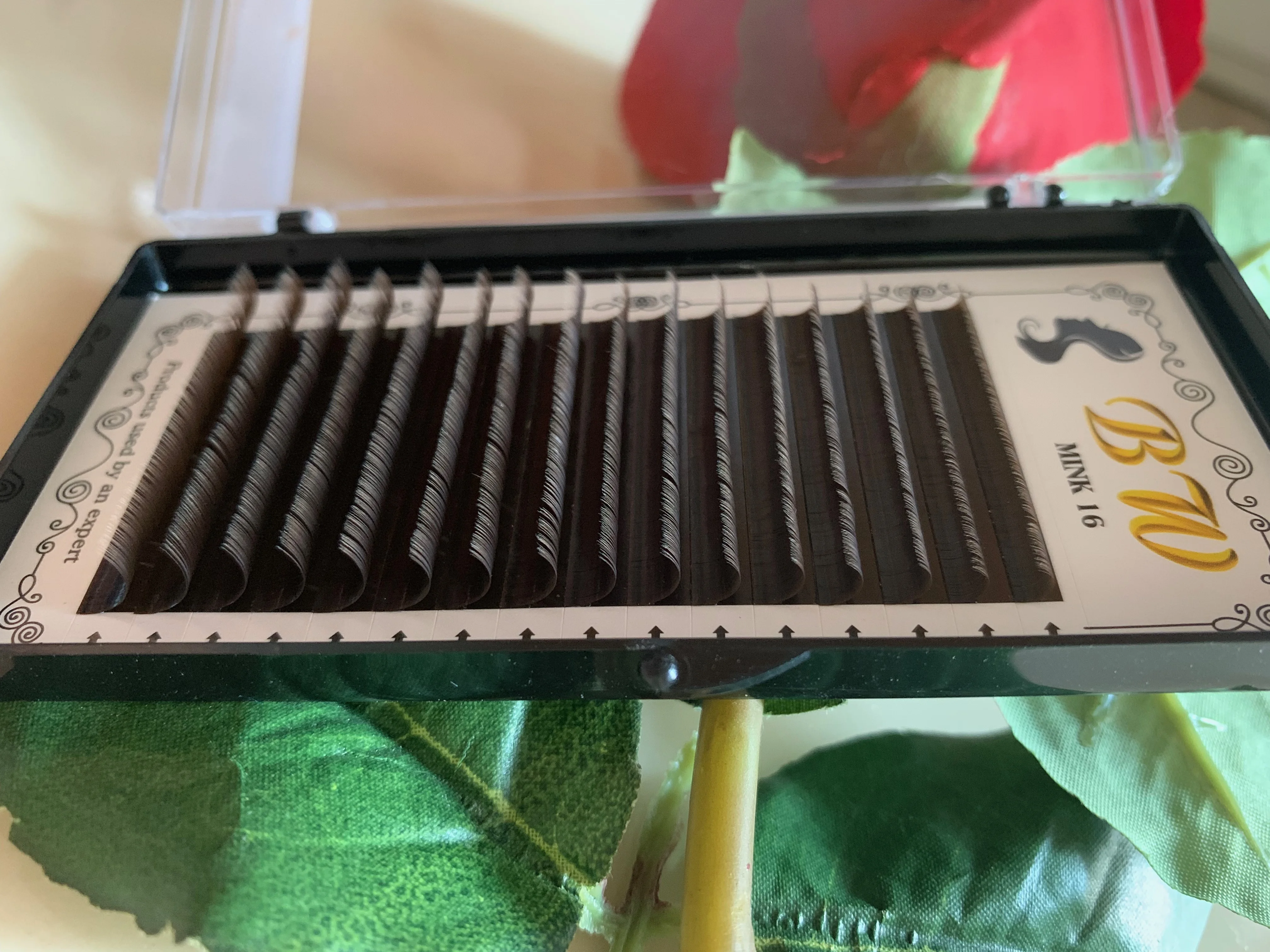 
Super Black Mink Silk Flat eyelash extension Korea of the manufacturing in Vietnam 