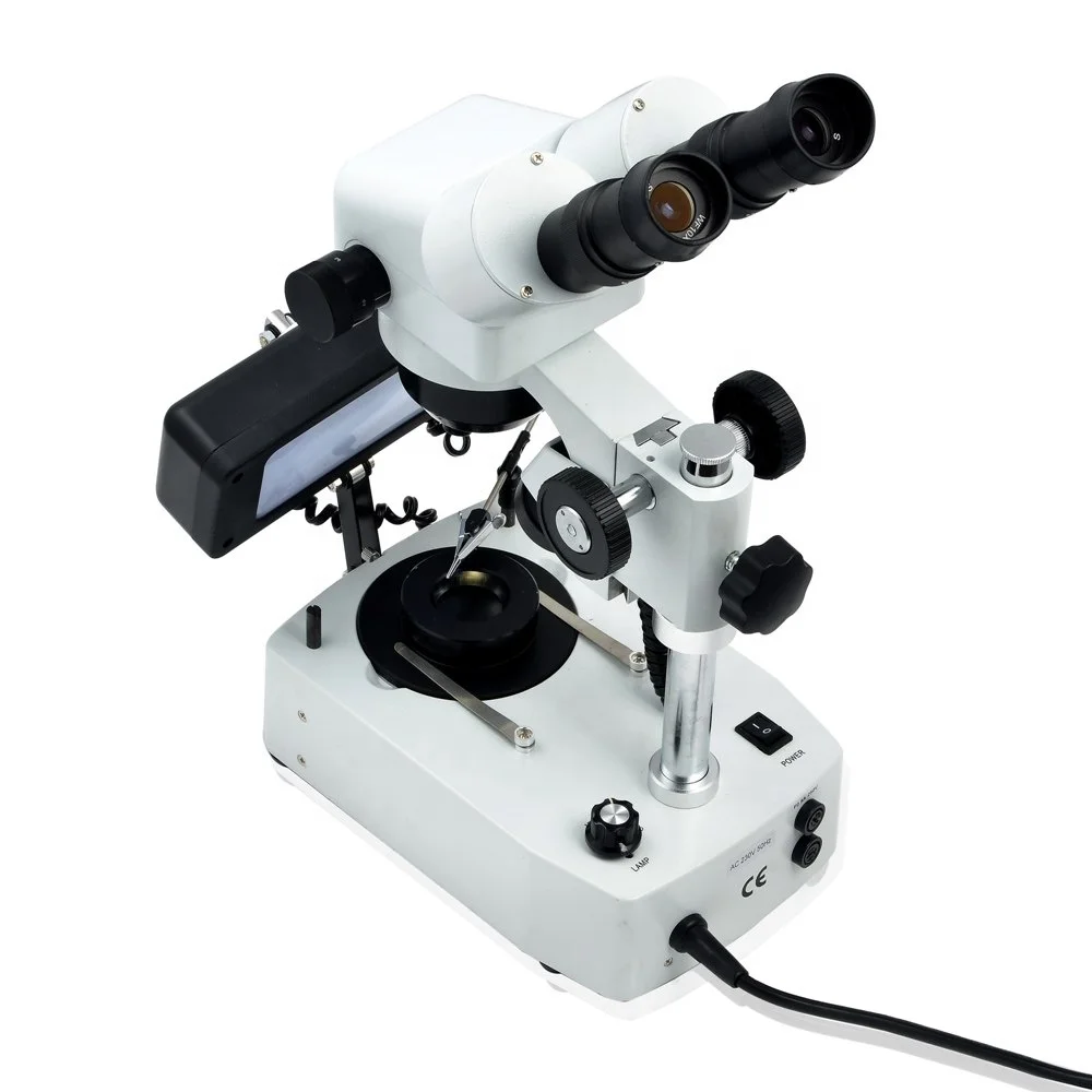 Prolite Beginners 10 to 40x Gem & Jewelry Gemological Binocular Microscope