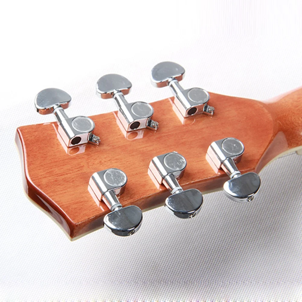 free shipping high quality mahogany neck rosewood back 6 12 strings electric 40 inch high gloss acoustic guitar with equalizer