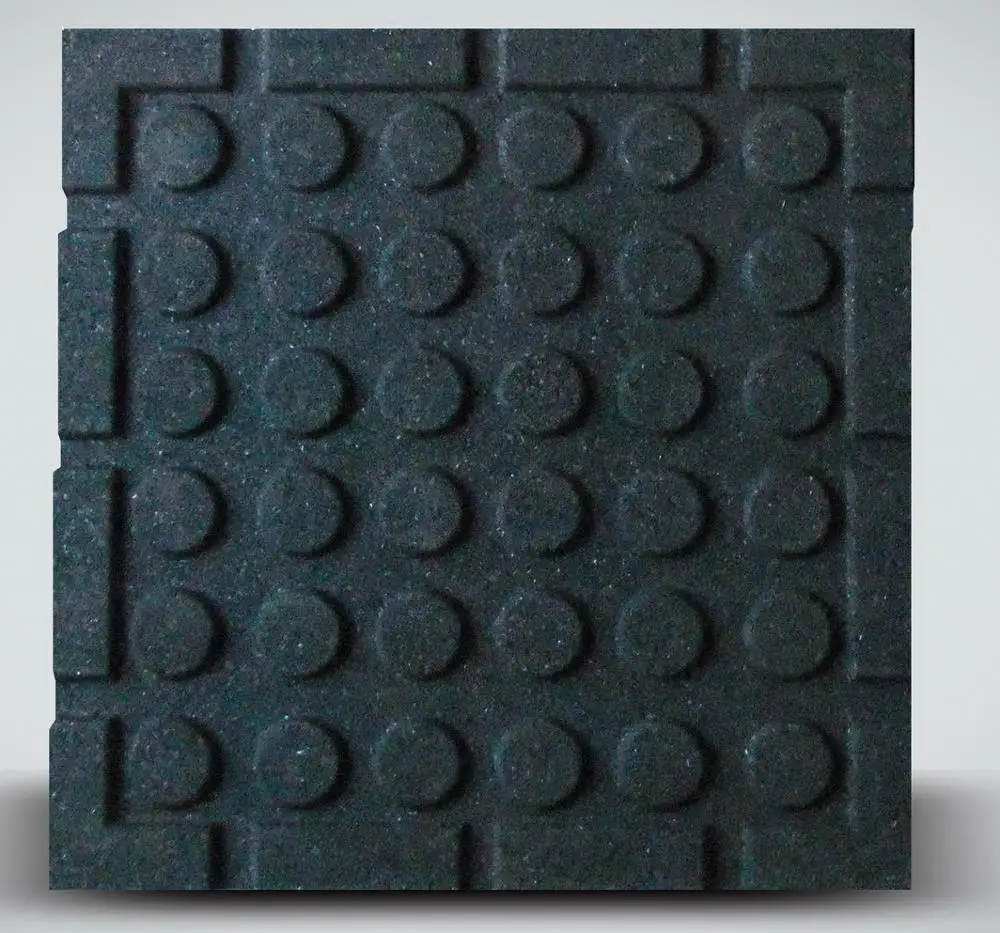 
nice GYM rubber tiles with high elasticity, anti slip, shock absorption 