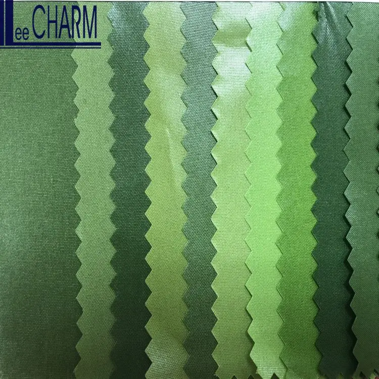 S6280 Taiwan 100% Polyester Shining Oil Pongee Fabric For Making Artificial Flower