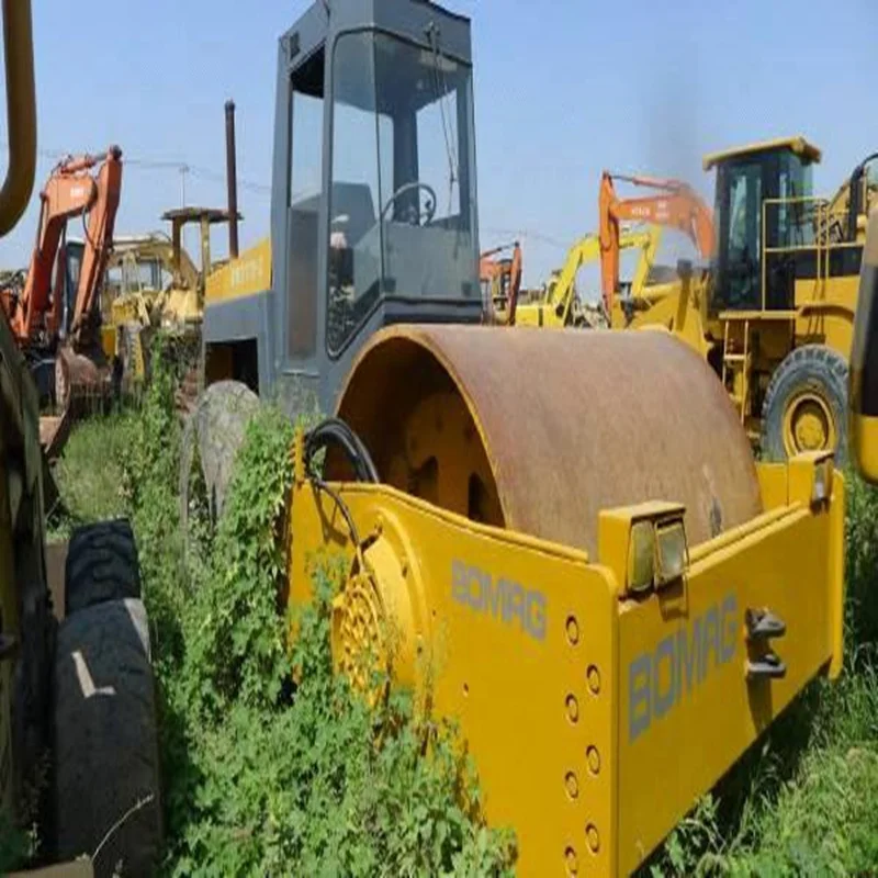 Germany Bomag bw217 roller-compactor for compact soil