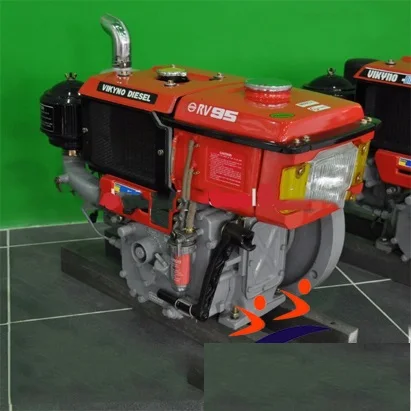  Вьетнам дешевые небольшой дизельный двигатель RV95 (9.5HP) 4-тактный одноцилиндровый с воздушным