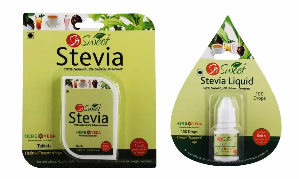 stevioside herbal leaf zero chemical zero calorie sweetener