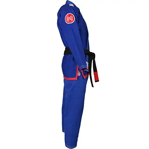 High Quality Custom Martial Arts Jiu Jitsu Uniform/ High Quality Bjj Gi/ Best Scramble Athlete v3 Gi - Blue - A0 GG-JJG-14-01