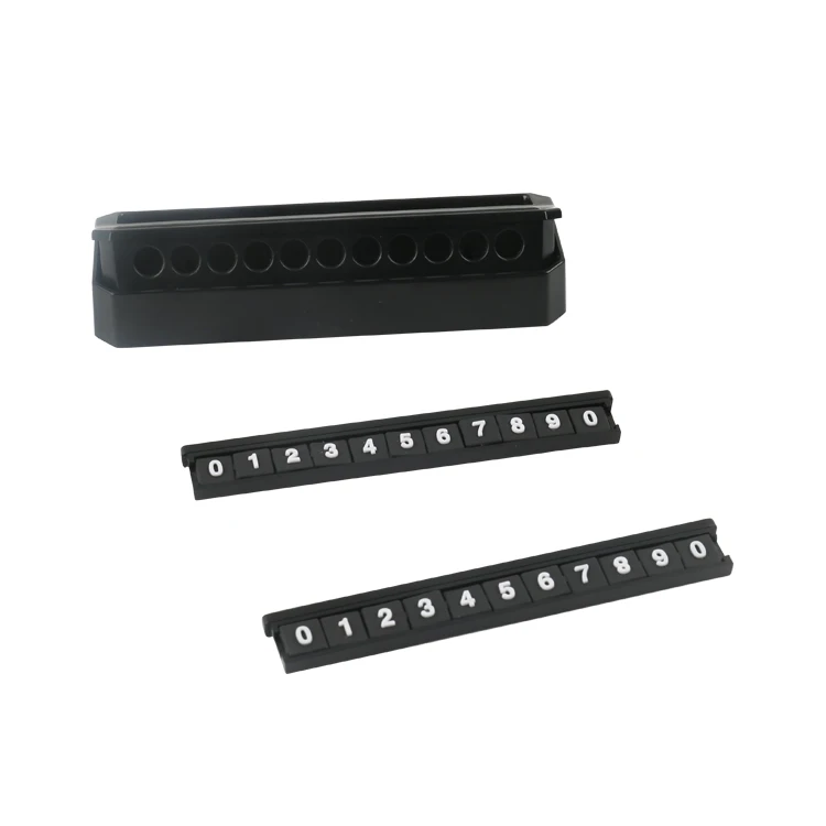  Временная парковочная карта переключатель 3D Скрытая табличка с номером телефона