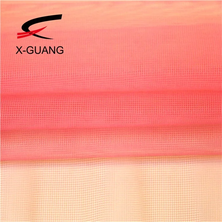 100% Fine Nylon Soft Square Mesh Fabric For Clothing