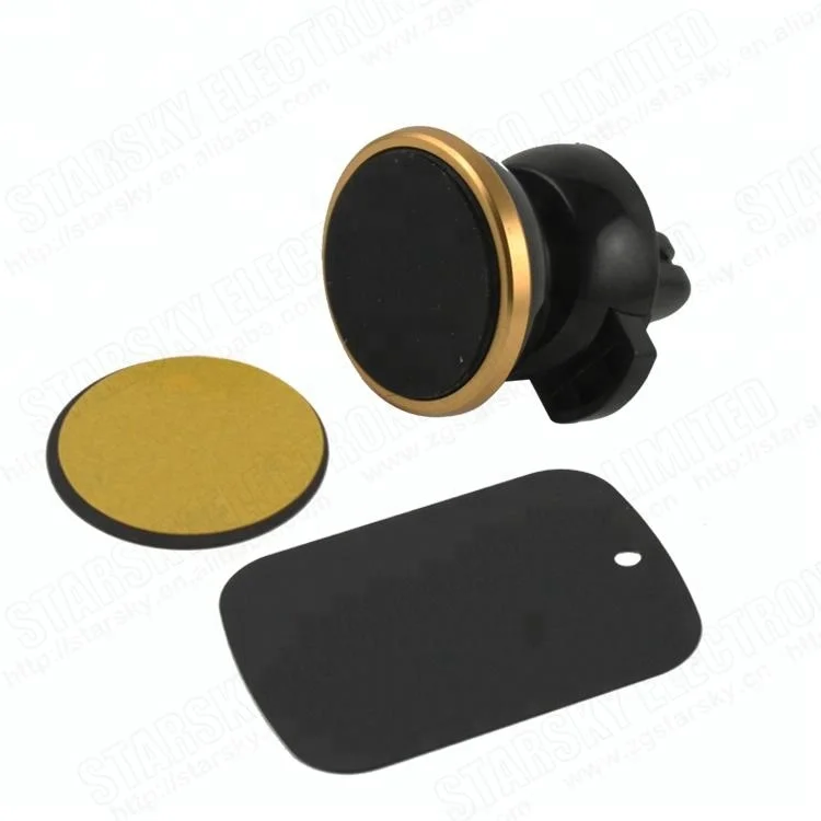Starsky Universal Magnetic Air Vent Mobile Phone Holder for Car, Smart Phone Mount with One Button Design