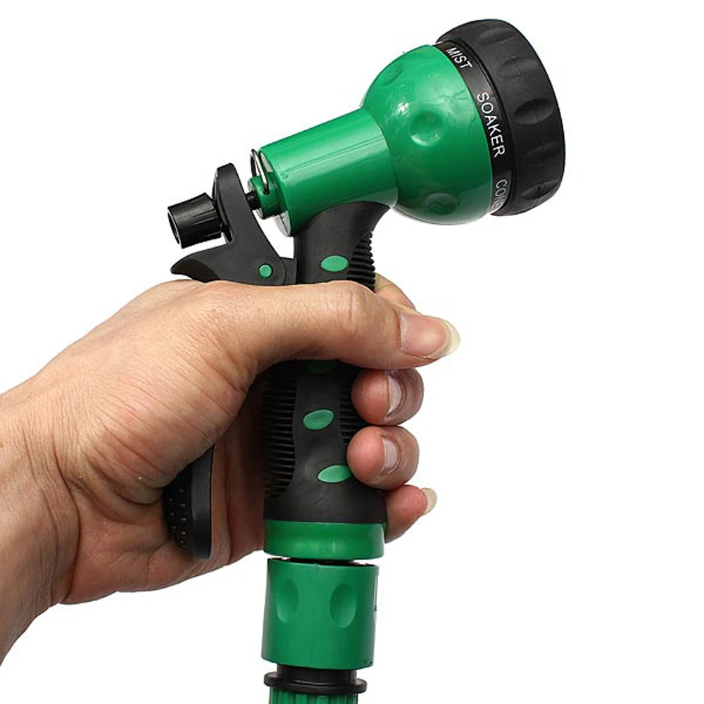 Plastic 7 function water spray gun for garden